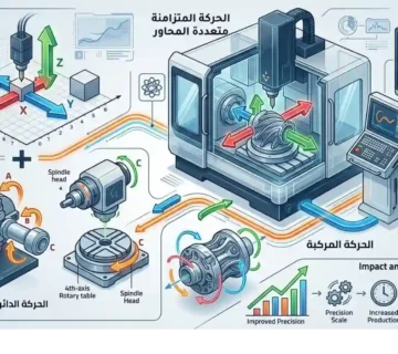أنواع الحركة في ماكينات CNC