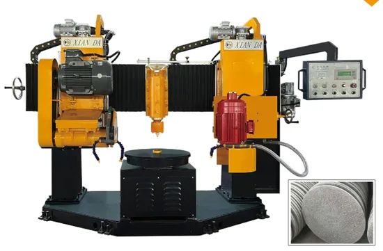 Multi-Function Stone Round Table Cutting Machine for Marble Granite Slab Circle Cutting
