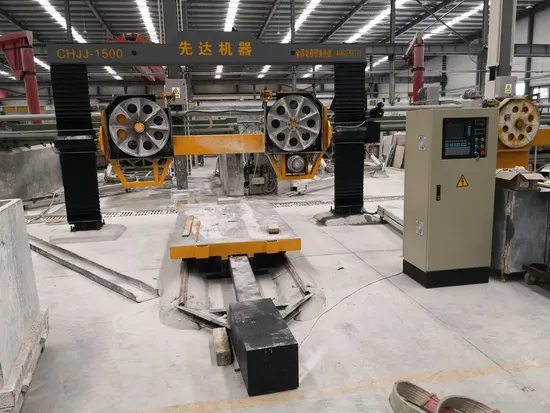 High Efficiency CNC Circular Slab Stone Cutting Machine for Processing Marble