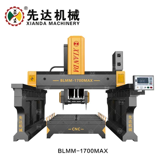 Xianda Machinery Dual Beam Bridge Type Cutting and Milling Machine Stone Factory
