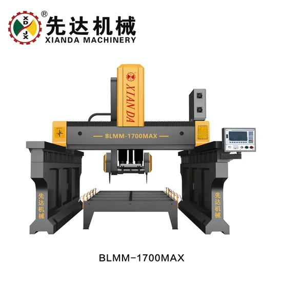 Xianda Machinery Heavy Type Dual Beam Bridge Type Cutting and Milling Machine Blmm-1800max-a/B Blmm-1800max-2D-a/B