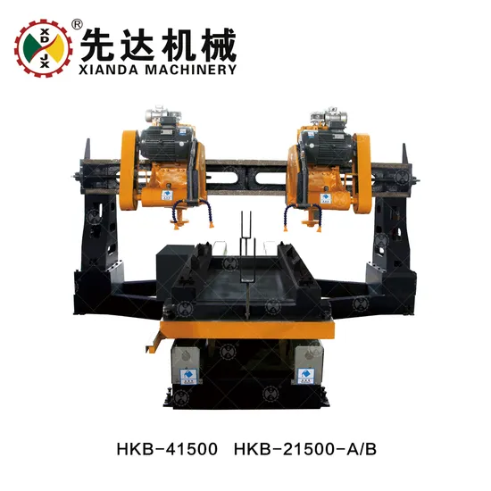 High Accuracy Machinery Two-Slice Edge Cutting Machine for Column Slab Hkb-21500-a/B
