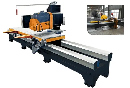 Stone Machinery Hsqb-600 Manual Marble Tile Saw Edge Granite Cutting Machine 45 Degree Head Titling Glass Cutter