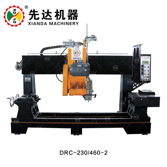 Drc-230/460-2 Double Head Stone Blade Cutting Machine for Vase Balustrade/Baluster Profiling