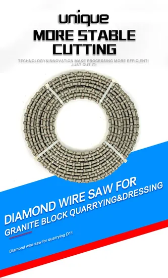 Diamond Multi-Wire Saw for Stone Processing 8.8mm