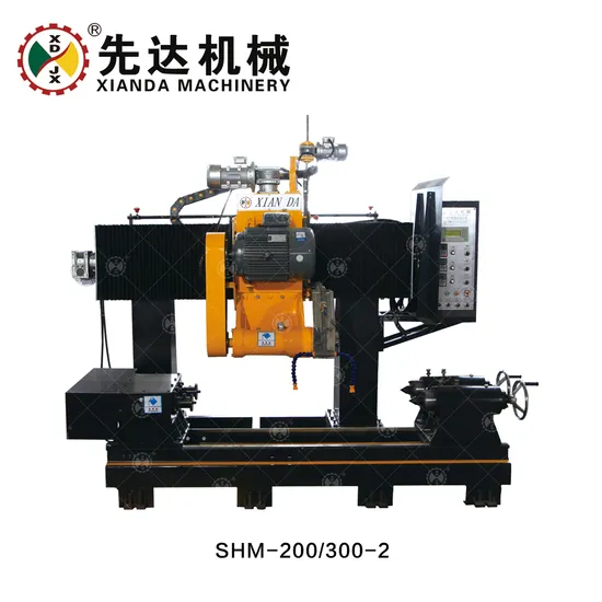 CNC/PLC Control Two PCS Baluster Cutting Machine Shm-200/300-2 Chm-200/300-2