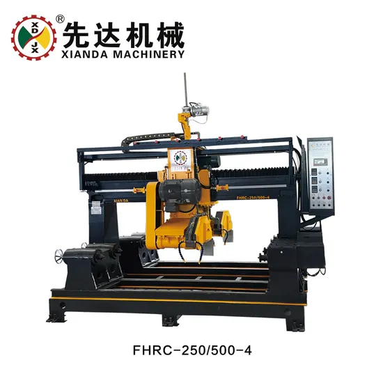 Four PCS Baluster Cutting Machine Processing Pillar&Column Base Caps&Roadblock Fhrc-250/500-4CH RC-250/500-4