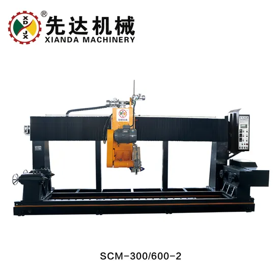 CNC Solid Column Cutting Machine Automatic Granite Marble Stone Cutting Machines for Column