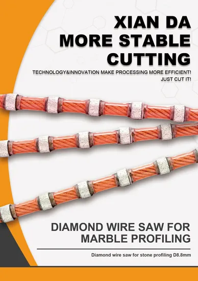 Special-Shaped Wire Saw Is Suitable for Marble Special-Shaped Cutting