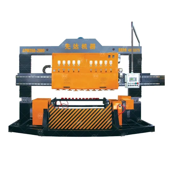 PLC Circular Slab Polishing Machine for Column Slab Polishing
