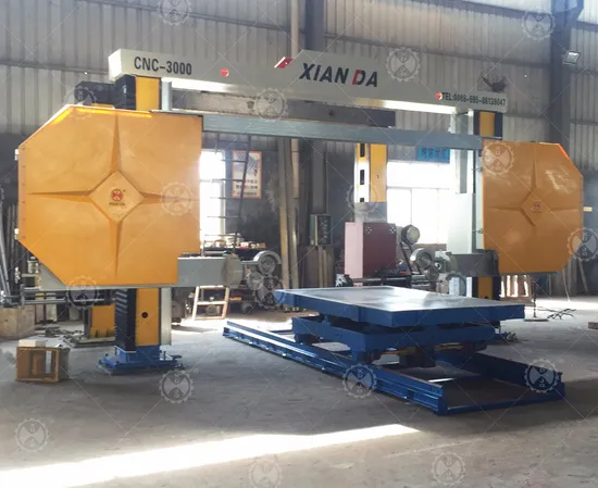CNC – 3000 Diamond Wire Saw Stone Profiling Cutting Machine