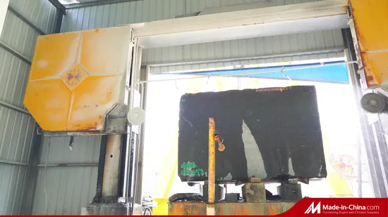 Bwt -3500 Diamond Mono Wire Stone Cutting Machine for Block Squaring