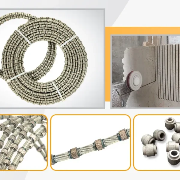 11mm Plastic Diamond Wire Saw for Granite
