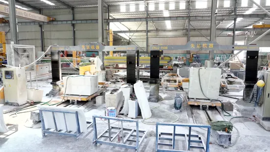 Chjj-1500 CNC Arc Marble Shaped Slab Bandsaw Cutting Machines