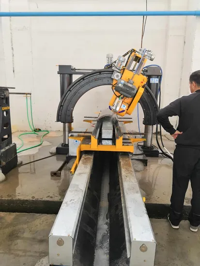 Automatic Roman Pillar Slot Cutting Machine for Marble Granite