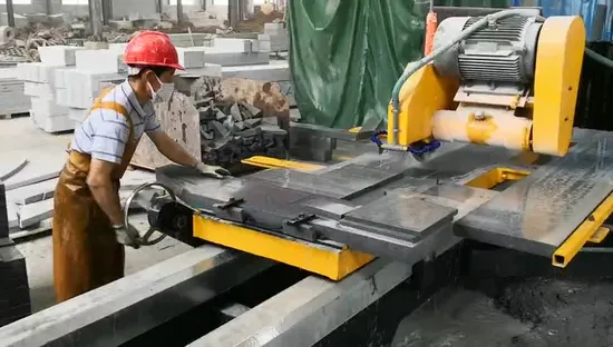 Manual Stone Cutting Machine Cut The Slab to Size Small Machine