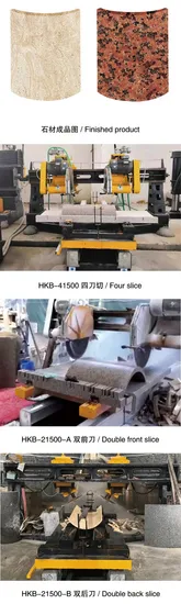 Double-Slice Edge Cutting Machine for Column Slab Hkb-21500-a/B