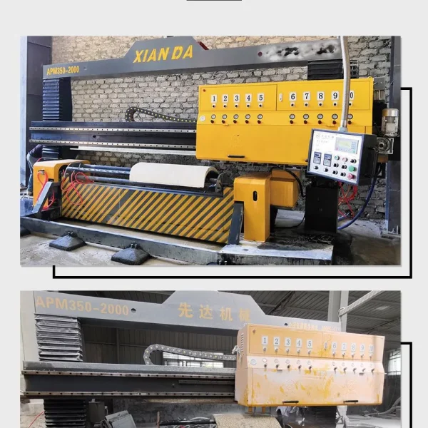 Apm-350-2000 Arc Slab Polishing Machine