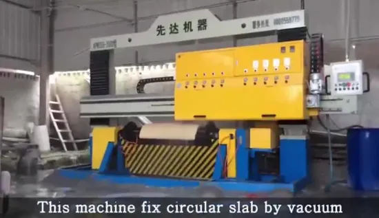 Xianda Multi-Polishing Heads Circular Slab Stone Polishing Machine Manufacturer