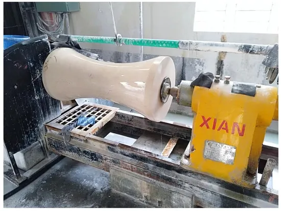Multi-Function Solid Column Polish Machine for Marble Granite Square Round Pillar Processing