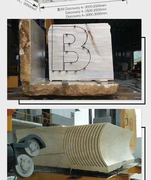 Good Quality Ce Certificated Marble and Grantie Block Cutting Machine