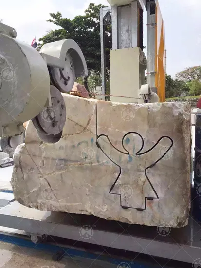 Easy Operation CNC Diamond Wire Saw Machine for Marble Granite Block