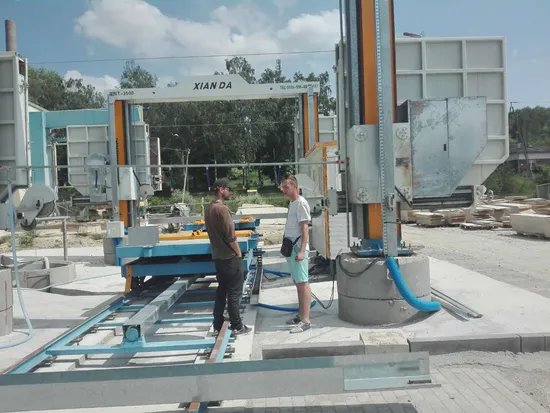 CNC3500 Diamond Wire Saw Stone Cutting Machine