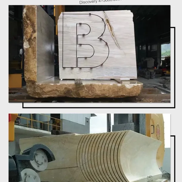 Diamond Wire Saw Machine Granite Marble Stone Cutting Machine CNC-2000