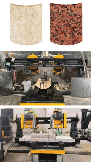 Four-Slice Edge Cutting Machine for Processing Column Slab Manufacturer/Xianda Machinery/Hkb-41500