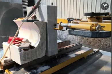 Chjj-1500 CNC Circular Slab Stone Cutting Machine