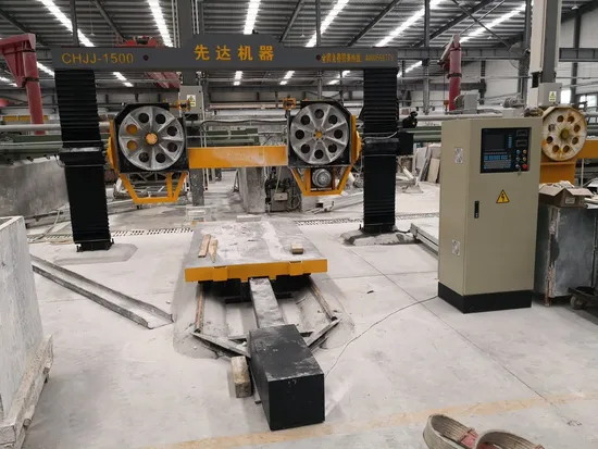 CNC Circular Slab Stone Cutting Machine Xianda Machinery Chjj-1500
