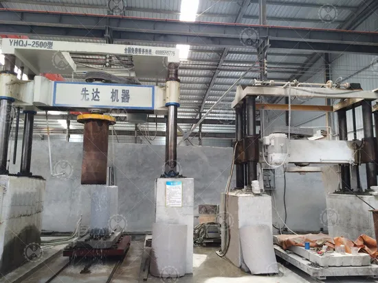 Overseas Service After Sales Stone Machine/Four Cylinder Column Slab Arc Slab Gantry Stone Cut &Cutting Machine