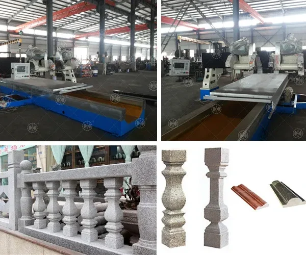 Gantry Type Granite Marble Stone Linear Profiling Cutting Machine