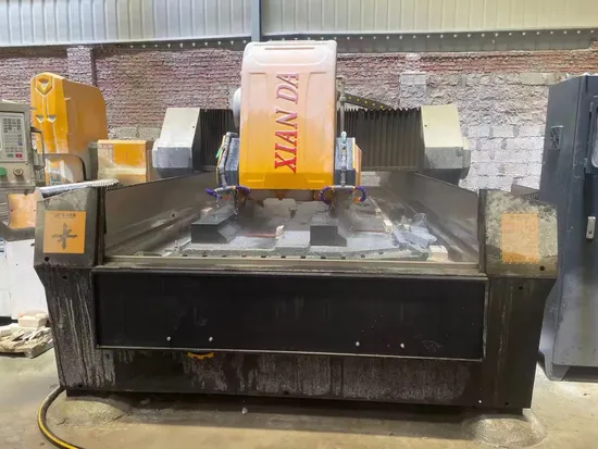CNC 3 Axis Linear Cutting Machine for Processing Square Railing