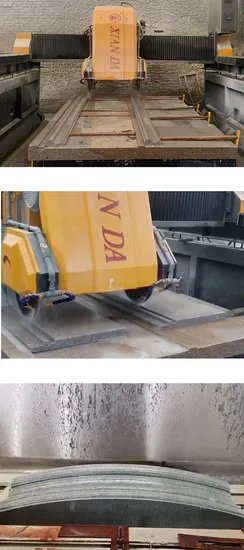 Marble and Granite Bridge Type Linear Cutting and Milling Machine