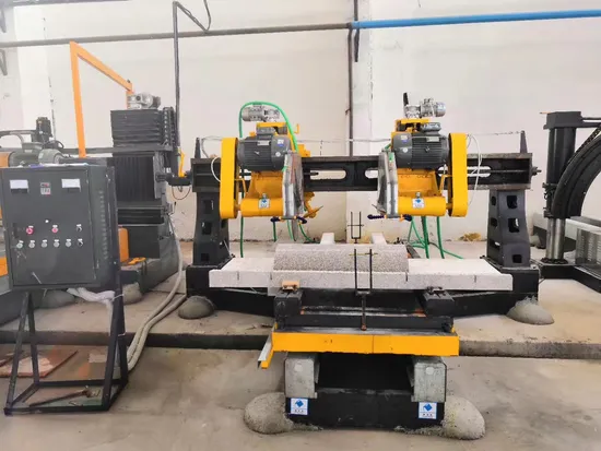 Automatic Four-Slice Edge Stone Cutting Machine for Column Slab Hkb-41500
