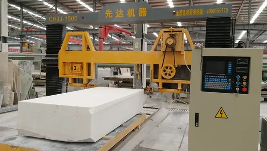 CNC Circular Slab Stone Cutting Machine for Processing Hollow Column
