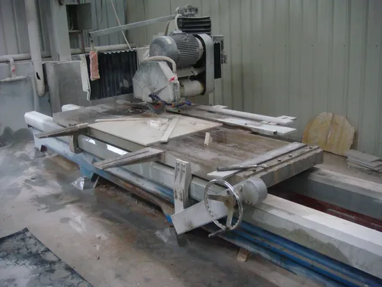 Manual Stone Cutting Machine Cut The Slab to Size Small Machine