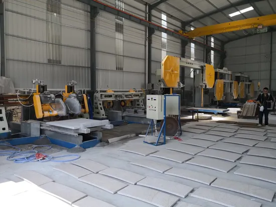 High Accuracy Machinery Two-Slice Edge Cutting Machine for Column Slab Hkb-21500-a/B