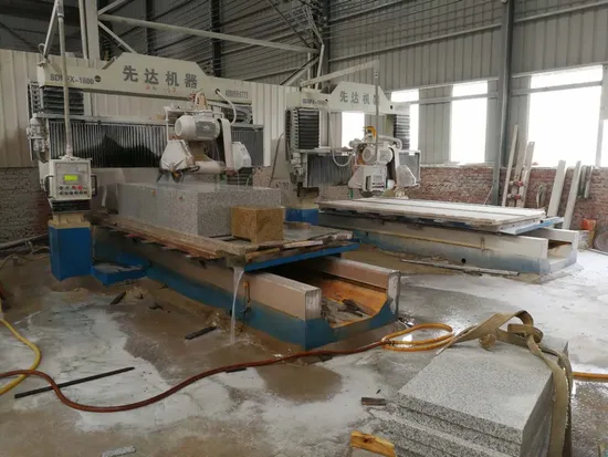 Granite Edge Cutting Machine Manual Edge Cutting Machine PLC