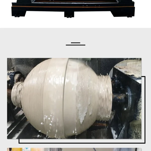 Two Pieces Stone Marble Granite Baluster/Balustrade/Handrail Cutting Machine