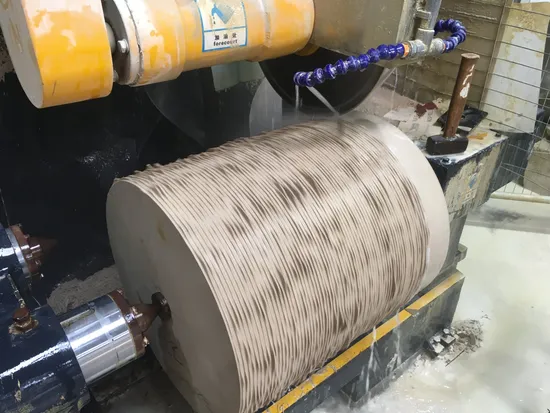 Two PCS Baluster Cutting Machine for Profiling Column Base&Caps