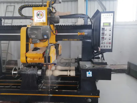 Four Pieces High Efficiency Baluster Cutting Machine