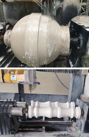 CNC Customized Two PCS Railing Cutting and Processing Machines/Dedicated to Processing Railings, Columns, Column Caps, Roadblocks and Other Stone Products.