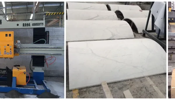 Automatic Granite and Marble Column Slabs Polishing Machine Xianda Apm-350-2000