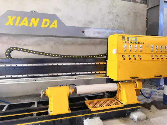 PLC Multi-Heads Solid Column Polishing Machine for Processing Stone