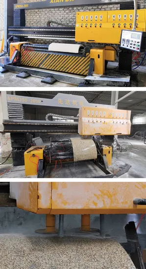 PLC/Circular Hollow Column Processing Machine Slab Polishing Machine Apm-350-2000-10/Xianda Machinery