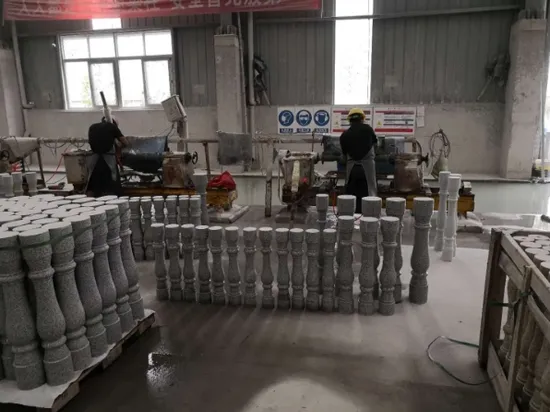 Multi-Function Solid Column Polish Machine for Marble Granite Square Round Pillar Processing