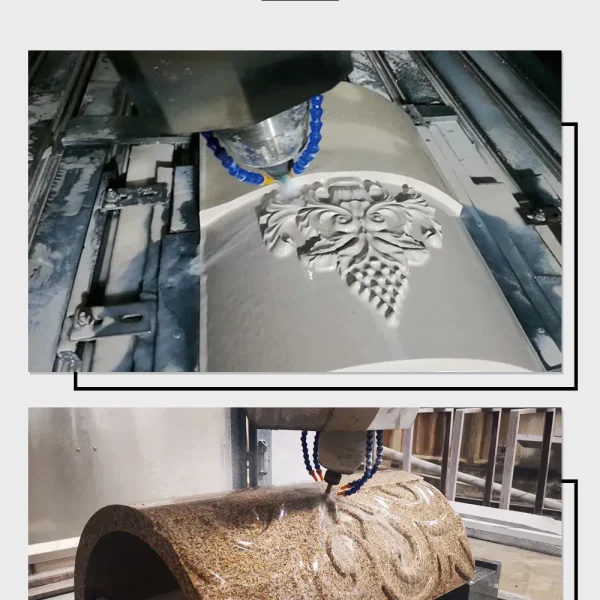 Acm-3015 4 Axis Column CNC Carving Machine
