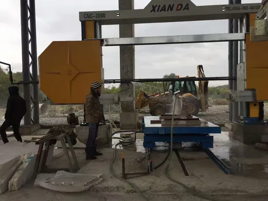Xianda Diamond Wire Saw Machine for Cutting Granite Marble Slab Stone Cutting Machine CNC-3000